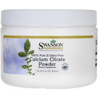 Calciumcitratpulver, 100 % rent og mælkefrit - 227 g