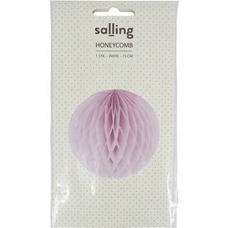 Salling honeycomb Ø: 15 cm - Lyserød