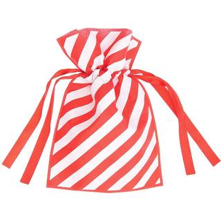 Paper Poetry Geschenktasche rot-weiß 20x30cm - Rot-Weiß