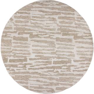 Milos tæppe Ø200cm beige.