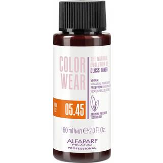 Alfaparf Milano Color Wear Gloss Toner 05.45 Soft Light Copper Mahogany Brown - 60 ml