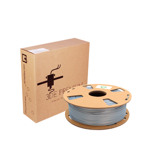 (UDGÅR) - 3DE MAX - PLA - Silky Silver - 1.75mm - 1kg
