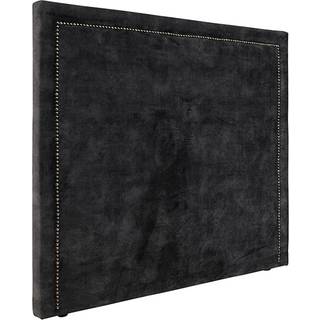 Artwood, Paris Low Sengegavl 90x140 Velvet Dark Grey Artwood