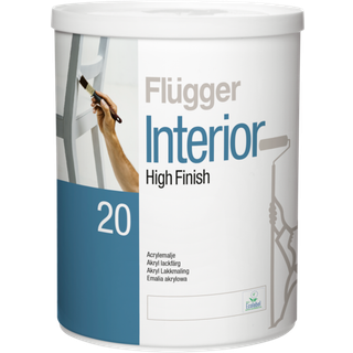 Træmaling - Interior High Finish 20 Flügger 0,75 L