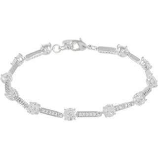 SNÖ of Sweden Chicago Bracelet Silver/Clear