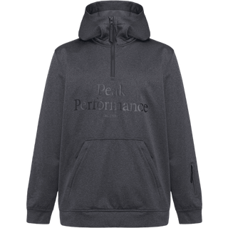 Peak Performance Ski SS Hood M DK GREY MELANGE