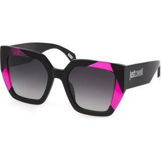 Just Cavalli SJC021V 700Y 53 Solbriller Kvinder Lyserød - Shiny Black Pink - 53mm