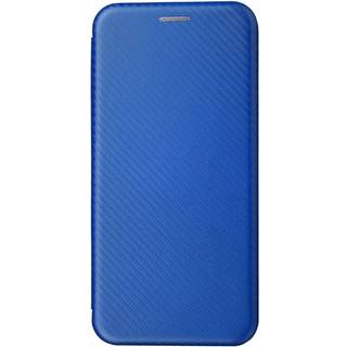 Xiaomi 12T / 12T Pro Carbon Fiber Fleksibelt Plastik Cover - Blå
