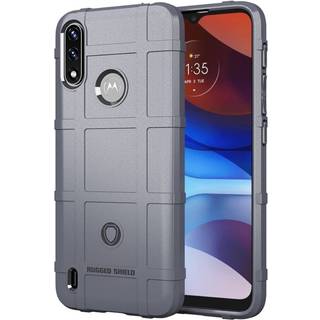 Motorola Moto E7 Power / E7i Power Rugged Shield Cover - Grå