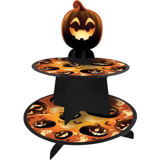 Halloween Kürbis Etagere 40cm