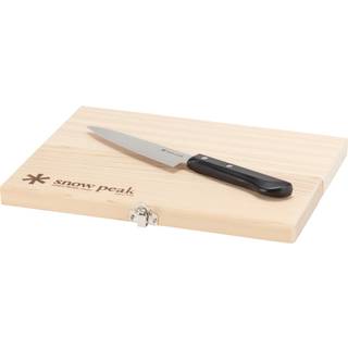 Snow Peak - Chopping Board Set M - Skarebratter - Træ farvet - Metal/Træ/Syntetisk