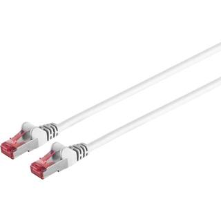 Cat 6a S/FTP LSZH Netværkskabel - Hvid - 10 m
