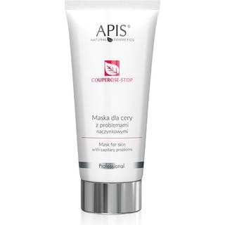Apis Natural Cosmetics Couperose-Stop Mild cremet ansigtsmaske til sensitiv, rødpigmenteret hud 200 ml - 200 ml