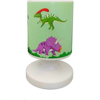 Dino LED-bordlampe med batteri, USB, IP44