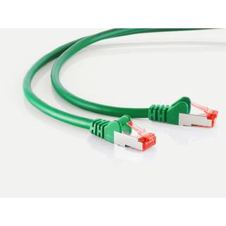 Cat 6a S/FTP LSZH Netværkskabel - Grøn - 20 m