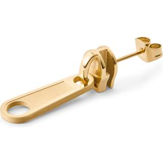 Floyd Guldfarvet Lynlås Ørestikker