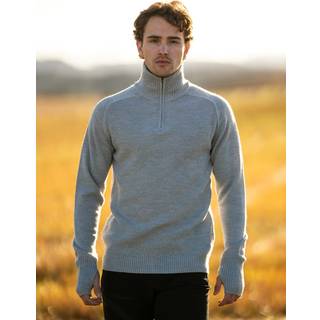Bergans Men's Ulriken Light Merino Jumper Magnesium Grey, XL