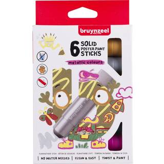 "Twister" Tegne Stift - Metallic, 6-Pak