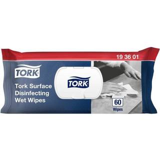 12 x Tork 193601 Premium W20 wet wipes 18x20cm hvid 60stk