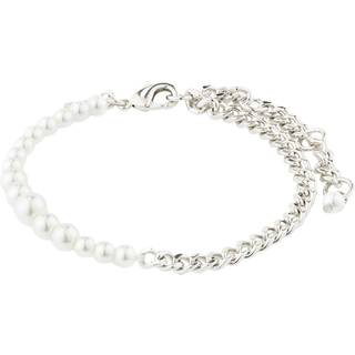Pilgrim RELANDO perle armbånd sølvbelagt