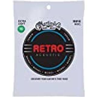Martin Retro Acoustic Guitar Strings MM10 Extra-Light-Gauge Monel Nickel (6 STR)