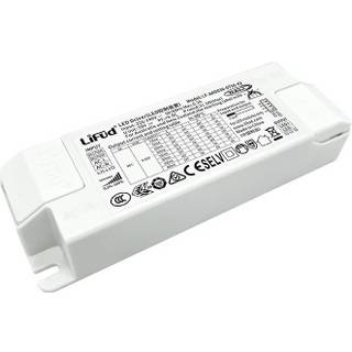 Lifud 40W DALI dæmpbar LED driver - Push dæmp og DALI, flicker free, passer til vores 29W / 36W / 40W store LED paneler