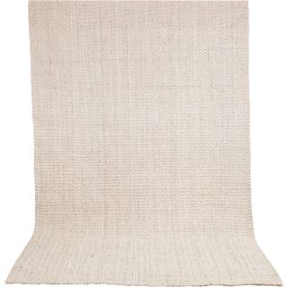 Deco Nord Blänk Tæppe 200x300 Cm - Ensfarvede tæpper Jute Off-White - 900-2493-30