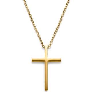 Unity | Guldfarvet Kors Halskæde