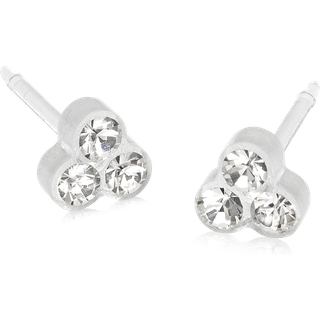 Blomdahl Medical Plastic Clover 6 mm Crystal