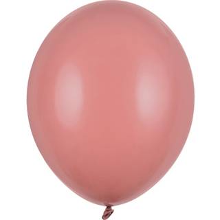 100 stk. Latexballoner pastel vild rose 5" – Perfekt til festdekorationer &amp; ballonkunst