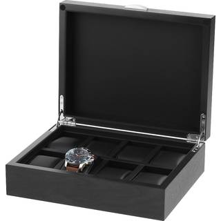 Rothenschild Uhrenbox RS-2376-8BL für 8 Uhren schwarz