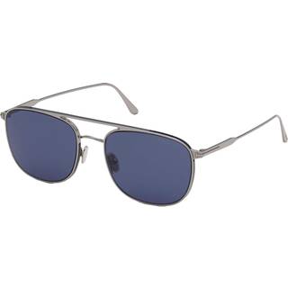 Tom Ford FT0827 JAKE 14V 56 Solbriller Mænd Grå - Shiny Ruthenium Grey - 56mm
