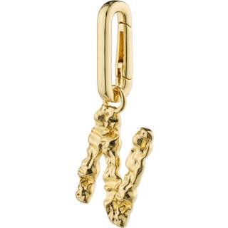 Pilgrim CHARM vedhæng N, guldbelagt