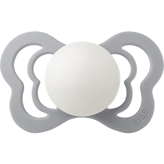 BIBS Couture Sut - Str. 1 - Silikone - GLOW - Cloud
