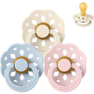 BIBS Rund Boheme Sut - Sampak - 3 stk. - Str. 1 - The Babyshower Collection