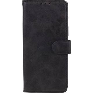 Motorola Moto G84 Læder Flip Cover m. Pung & Strop - Sort