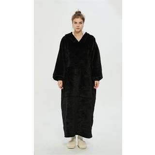 Oversized hoodie - Sort 120cm