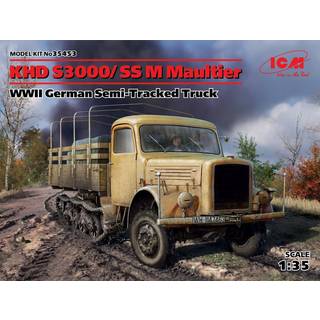 KHD S3000/SS M Maultier WWII German Semi-Tracked Truck