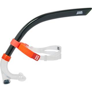 Zoggs Centre Line Snorkel Black/Orange, OneSize