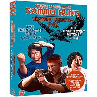 THREE FILMS WITH SAMMO HUNG THE IRONFISTED MONK  MAGNIFICENT BUTCHE...