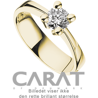 Carat Ring 0,35 ct. i 14 Karat Guld fra Scrouples