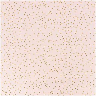 Stoff Dreiecke puder-gold 140cm - Puder, Gold