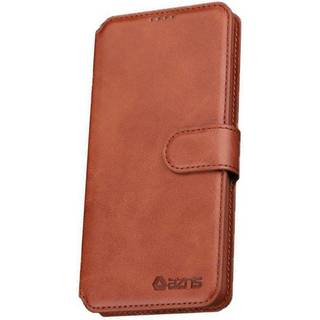 Samsung Galaxy S10 - Læder cover / pung - Brun