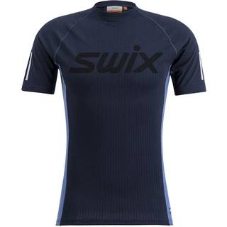 Swix Men's Roadline RaceX Short Sleeve Dark Navy/Lake Blue, XXL