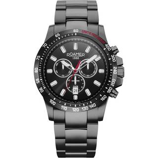 Roamer 861837 44 55 20 Herrenuhr Rimini Chronograph 45mm 10ATM