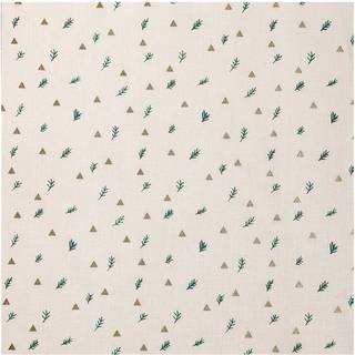 Druckstoff Zweige ecru-gold 50x140cm