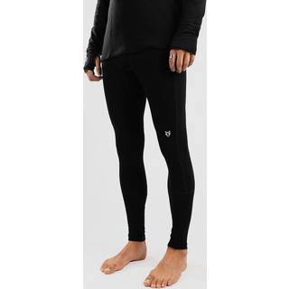 Woolf Merino Svarthetta Performance Basislag - lange underbukser - M - black