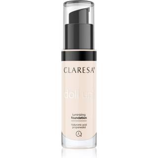 Claresa Doll Up! Lysnende foundation til et naturligt udseende Skygge 02 Light 34 g - 34 g