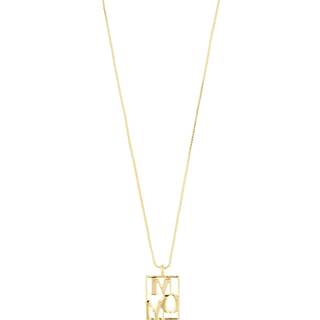 Pilgrim Love Tag Halskæde 18 kt. Forgyldt Messing 542412041 - Dame - Brass