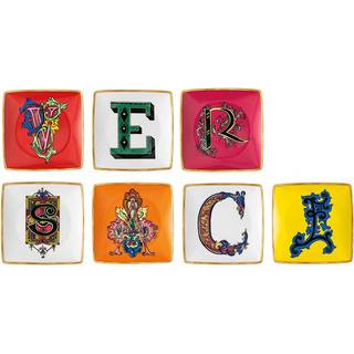 Versace Versace Holiday Alphabet fad 12 cm 7-pak Versace